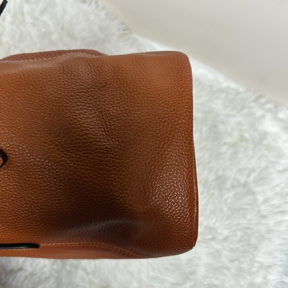 Kattee Genuine Leather Tote Bag Large Brown Designer Minimalist Chic Versatile - Picture 10 of 11